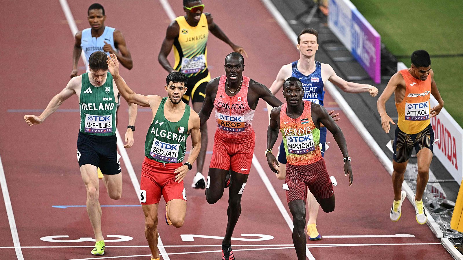 Mundial atletismo | Attaoui finaliza quinto en los 800 m - Atletismo | Ver