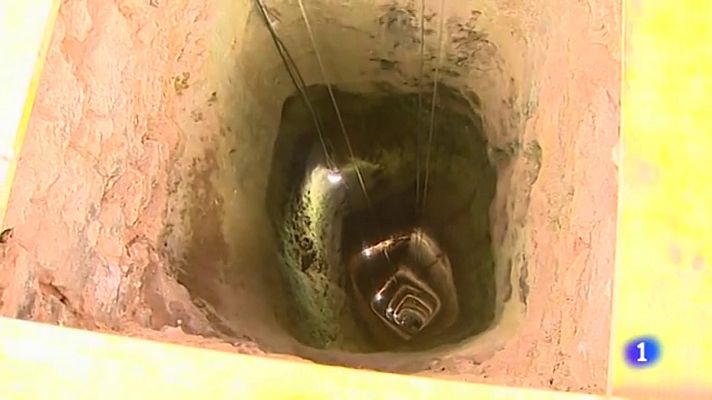 Informatiu Balear - Localizados restos en el Pou de s'Àguila en Llucmajor (Baleares)