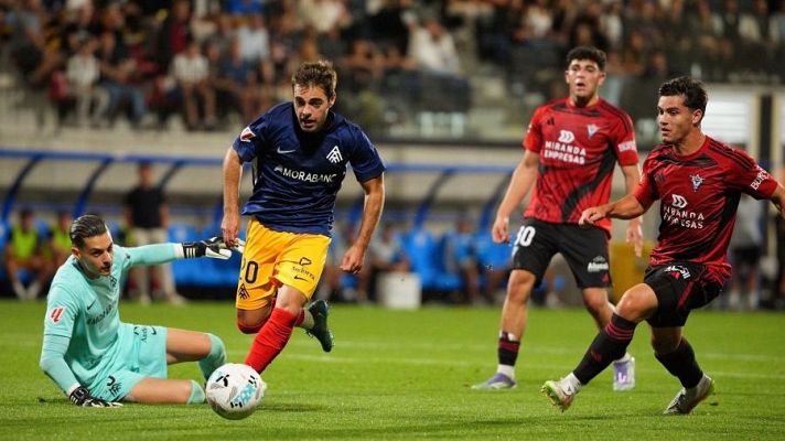 Resúmenes de LaLiga - Andorra - Mirandés: resumen del partido de la 6ª jornada de Segunda