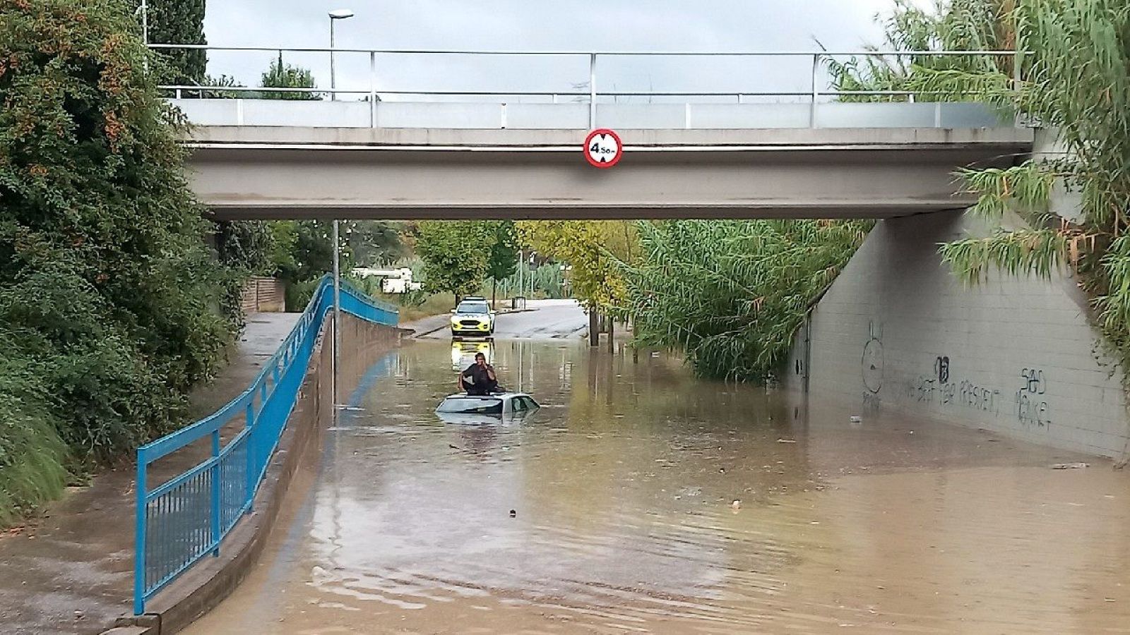 Las tormentas azotan Cataluña | Ver