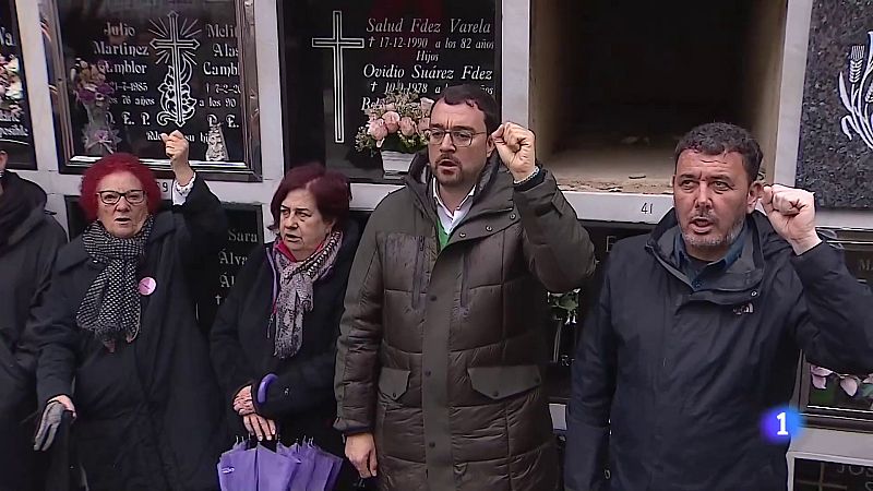 Homenaje a las víctimas de la fosa de Tiraña (Laviana, Asturias) | Ver ahora