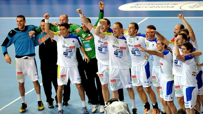 Mundiales de Balonmano - Mundial de Balonmano 2013 - 1/4 de final: Eslovenia 28-27 Rusia