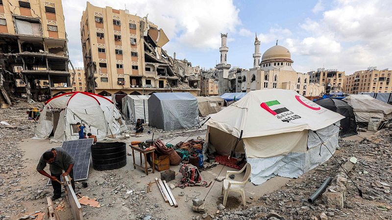 El sur de Gaza: el destino de los desplazados forzosos