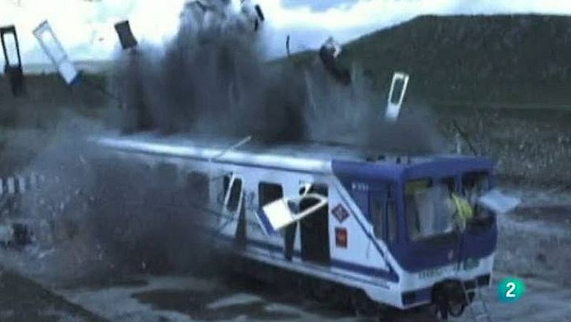 Vagones a prueba de terroristas - La 2 Noticias | Ver