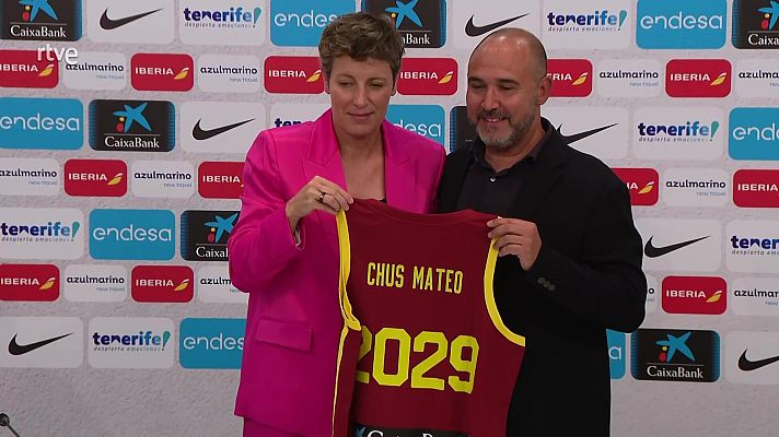 Baloncesto en RTVE - Presentación nuevo seleccionador español, Chus Mateo