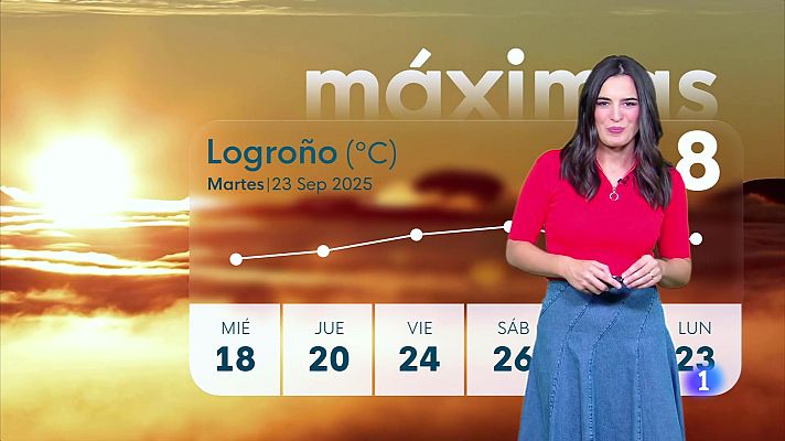 Informativo Telerioja - El tiempo en la rioja - 23-09-2025