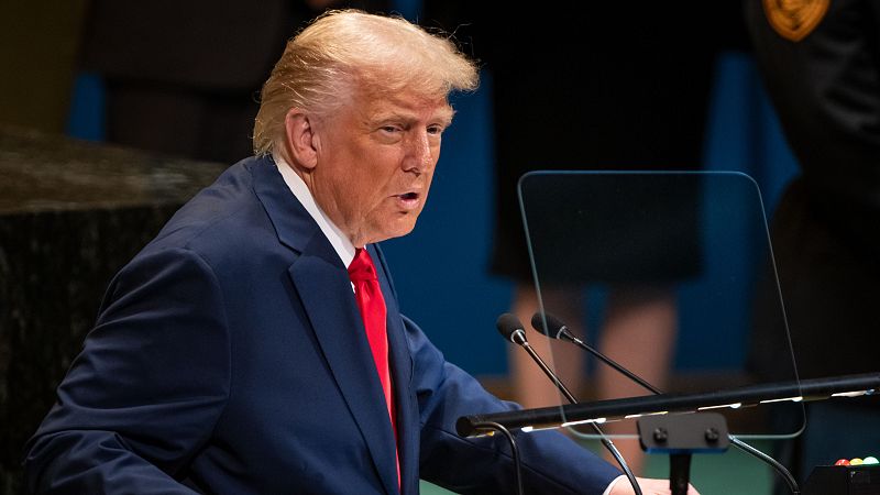 Trump arremete en su discurso en la Asamblea General contra la ONU y rechaza el reconocimiento de Palestina