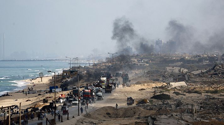 Telediario 2 - Israel aspira al "control permanente" de Gaza, según una comisión independiente de la ONU