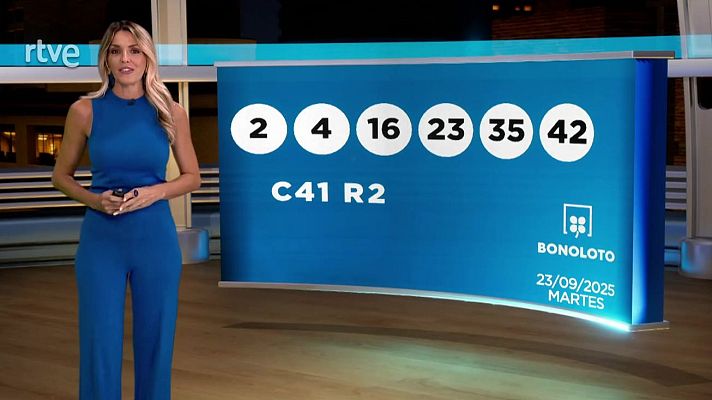Loterías - Sorteo de la Bonoloto y Euromillones del 23/09/2025