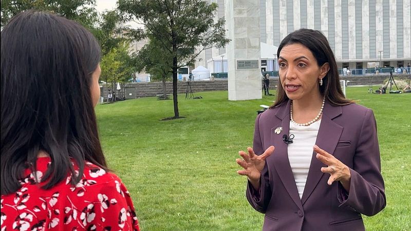 Natalia Molano, portavoz del departamento de Estado de EE.UU: "Hamás no puede existir"