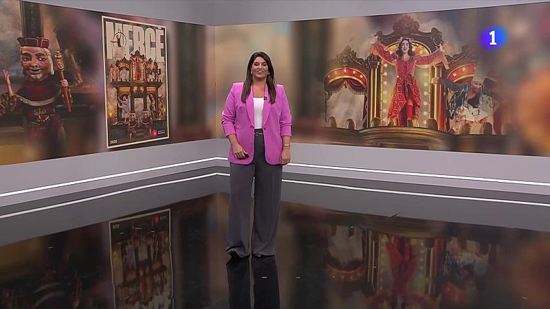 Castells i festa major: Barcelona celebra la Mercè a Sant Jaume - L'Informatiu | Veure