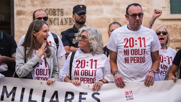 La hora de La 1 - Las víctimas de la dana piden en Bruselas una "investigación exhaustiva" sobre la tragedia