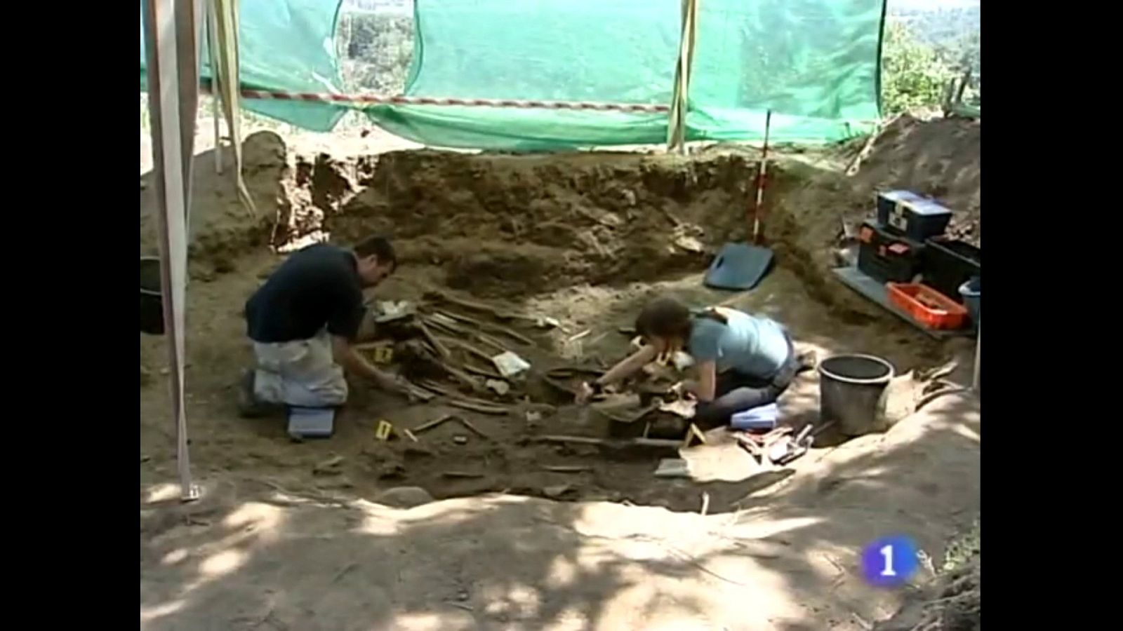 Trabajos en el paraje de La Cuesta del Avión en Candeleda (Ávila) | Ver ahora