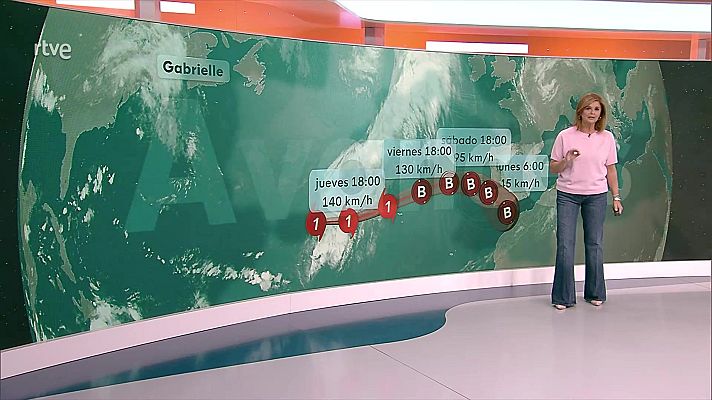 El tiempo - Probabilidad de precipitaciones localmente fuertes en litorales de Cataluña