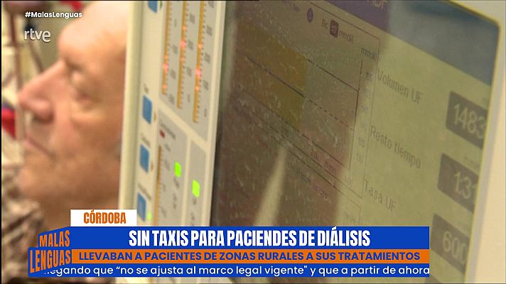 Malas lenguas - Suprimido el servicio de taxi para los pacientes de diálisis de Córdoba