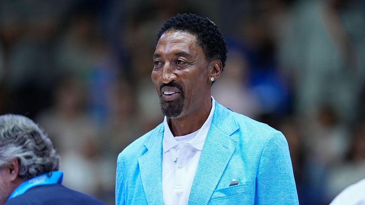 Los Deportes de La1 - Pippen, en RTVE: "El baloncesto español está por encima de la media"