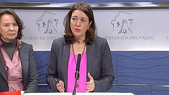 Telediario 1 - Reacciones sobre el paro en España