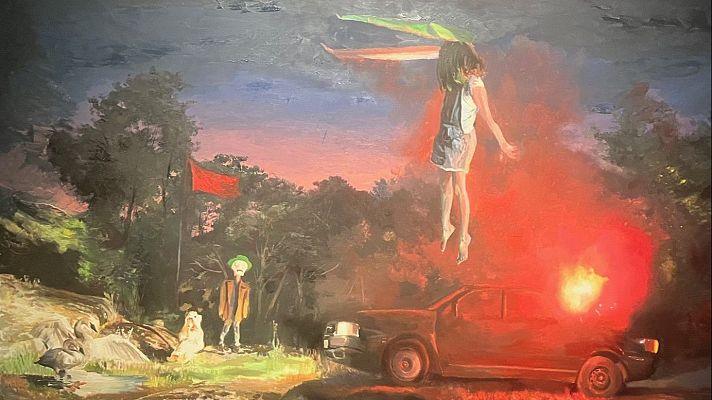 La tarde en 24h - Iñigo Navarro presenta su nueva exposición: Ayer pisó tu sombra un tigre