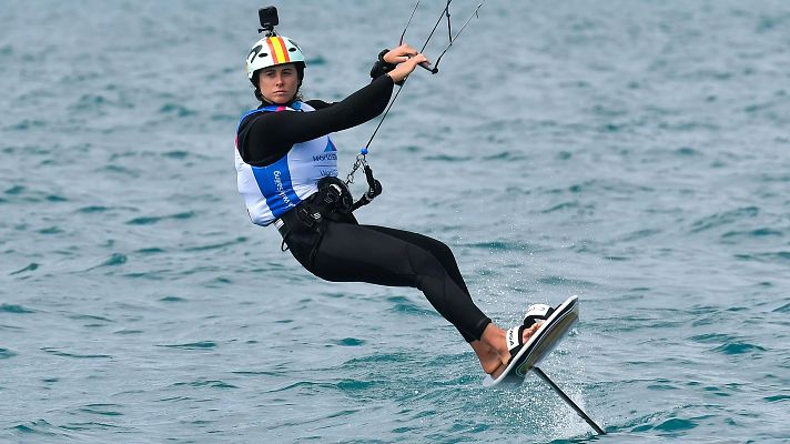 Los Deportes de La1 - Gisela Pulido: frente a la "ansiedad" de la báscula, "la adrenalina del viento fuerte"