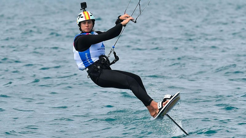 Gisela Pulido: de la ansiedad del peso a la adrenalina del viento - Los Deportes de La1 | Ver
