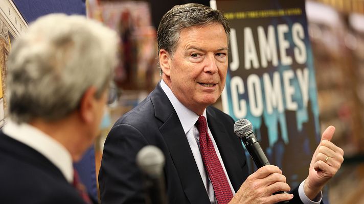 Telediario 2 - Trump impulsa la imputación de Comey, exdirector del FBI, por obstrucción y declaración falsa