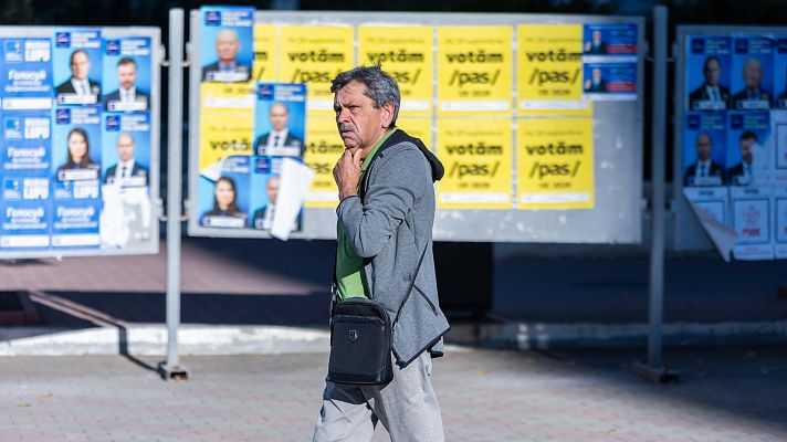 Telediario 2 - Elecciones cruciales en Moldavia bajo la sombra de la injerencia rusa