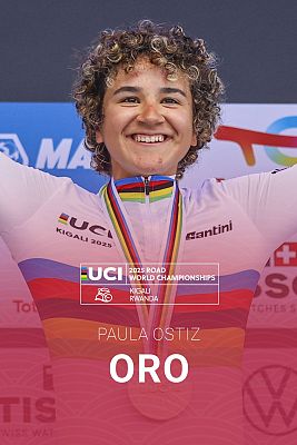 Ciclismo - Paula Ostiz, campeona del mundo júnior de ciclismo en ruta, segunda medalla en el Mundial