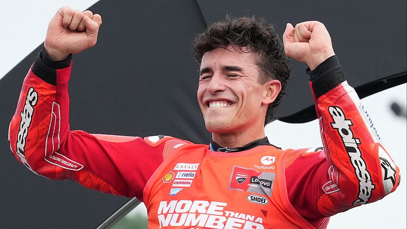 El emotivo vídeo con el que Márquez celebró su séptimo título de MotoGP - Motociclismo | Ver