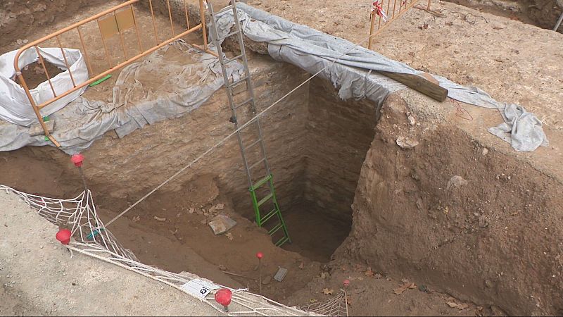 Troben vestigis d'una muralla medieval a Barcelona