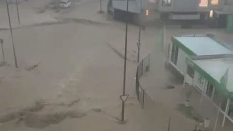 La alcaldesa de Cuarte de Huerva (Zaragoza) sobre las fuertes lluvias: "El comienzo ha sido caótico"