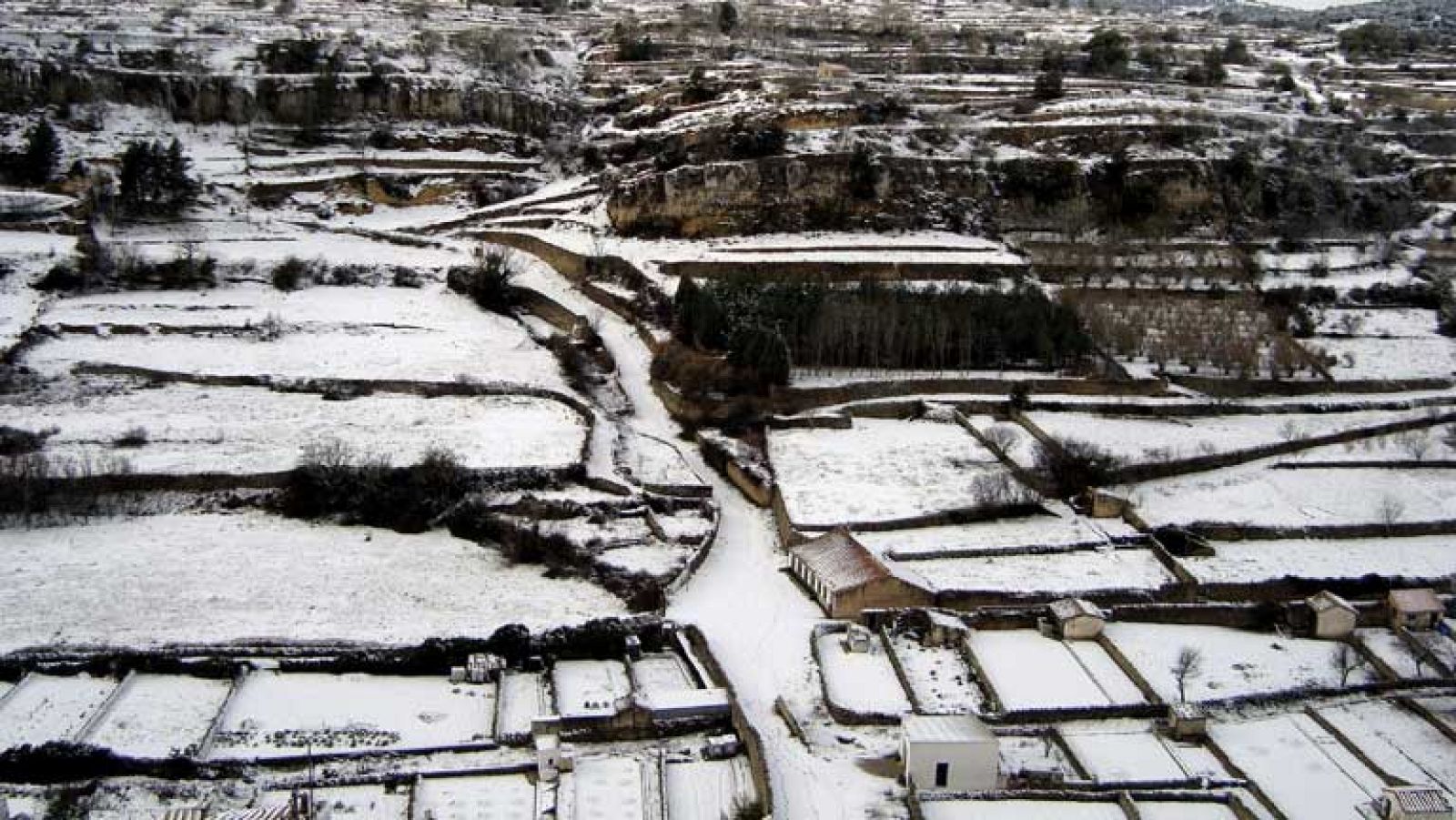 Suspendidas 53 rutas de transporte escolar en Huesca por la nieve