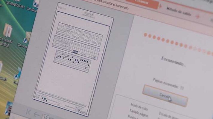 Telediario 1 - Corrección de exámenes