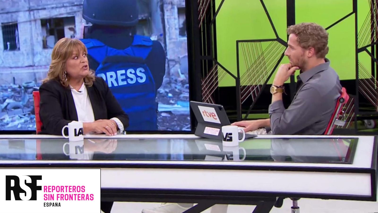 Edith Rodríguez. La situación de los periodistas en Gaza | Ver