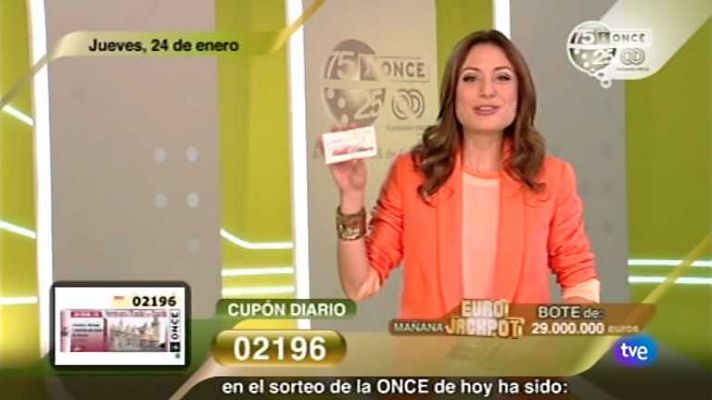 Sorteos ONCE - Sorteo ONCE - 24/01/13