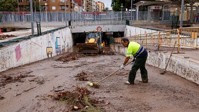 La borrasca Gabrielle reaviva la pesadilla del pasado 29 de octubre - Telediario 1 | Ver