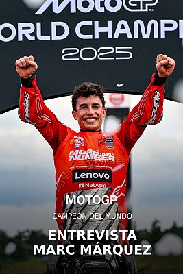 Marc Márquez, en exclusiva para RTVE: "He cerrado un círculo de la mejor manera"