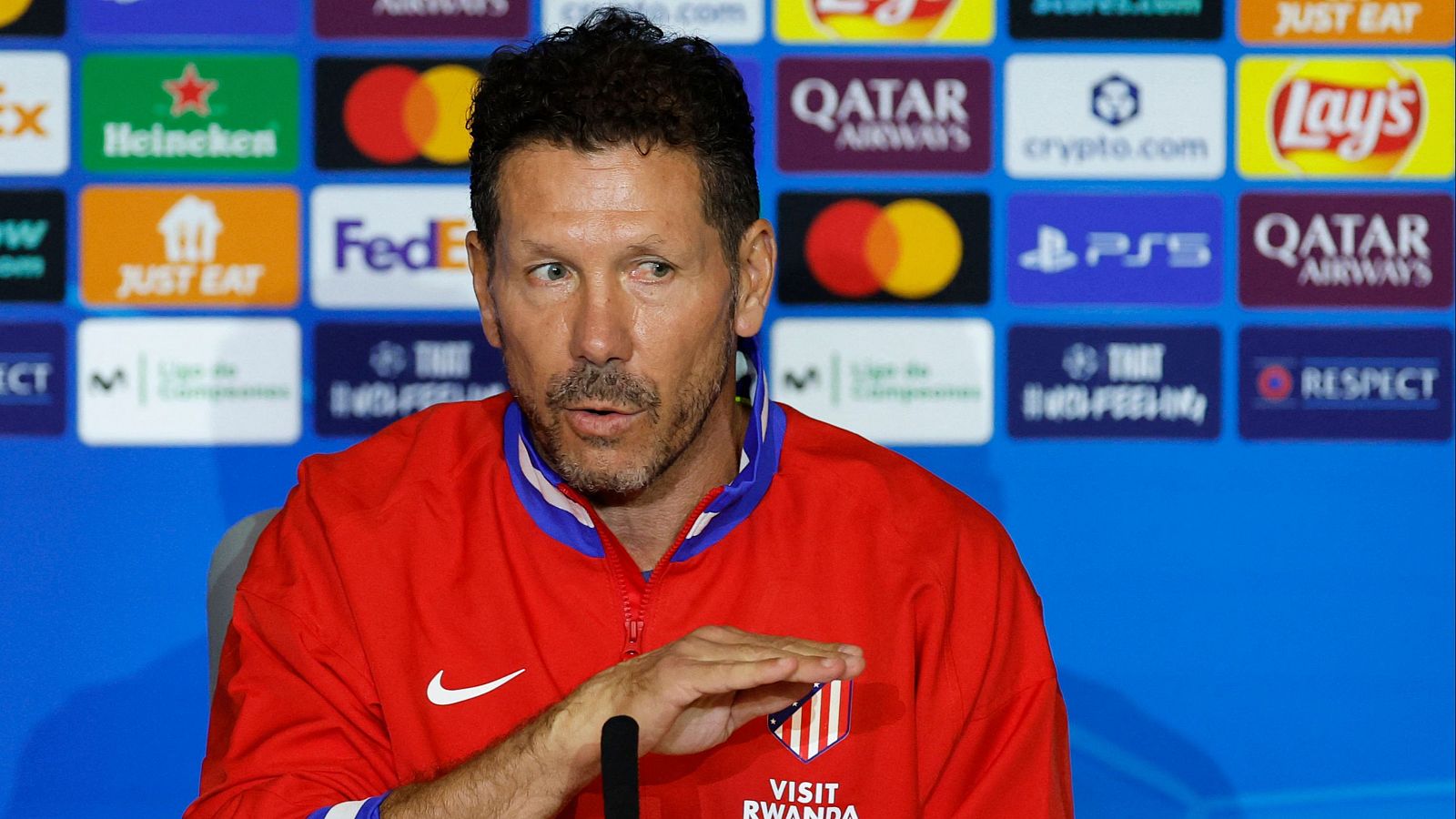 Simeone: "El camino que queda por delante es enorme" - Champions League | Ver