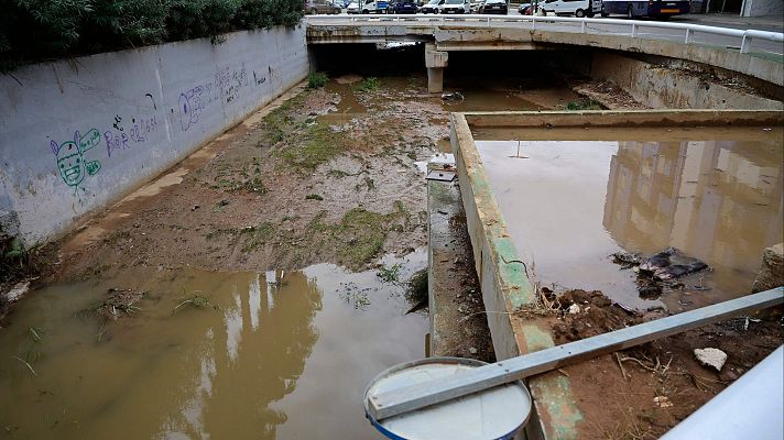 Telediario 2 - Las tormentas en Valencia reavivan el miedo de volver a enfrentarse a una dana
