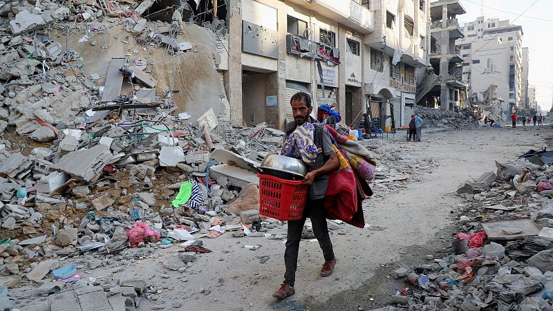 La coordinadora de emergencias de MSF, Esperanza Santos: "La situación de seguridad en la ciudad de Gaza es insostenible"