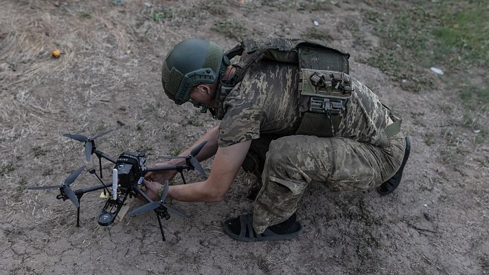 La economía - Los drones en la guerra de Ucrania: la máquina barata contra los blindados