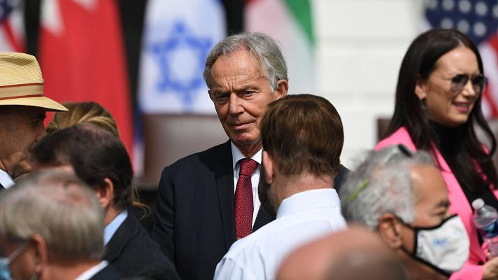 Telediario 2 - Tony Blair, el elegido de Trump en su plan de paz para supervisar la transición política de Gaza