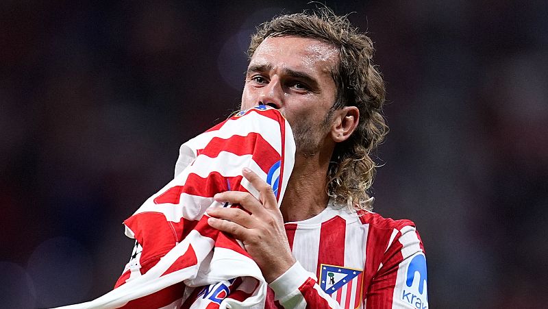 Griezmann se muestra "feliz" tras lograr su gol 200 con el Atlético - Fútbol | Ver