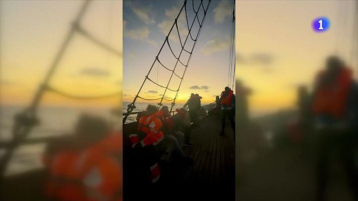 L'Informatiu - La Flotilla cap a Gaza entra en zona d'alt risc