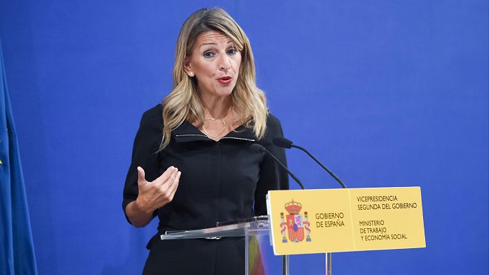 La vicepresidenta segunda y ministra de Trabajo y Economía Social, Yolanda Díaz