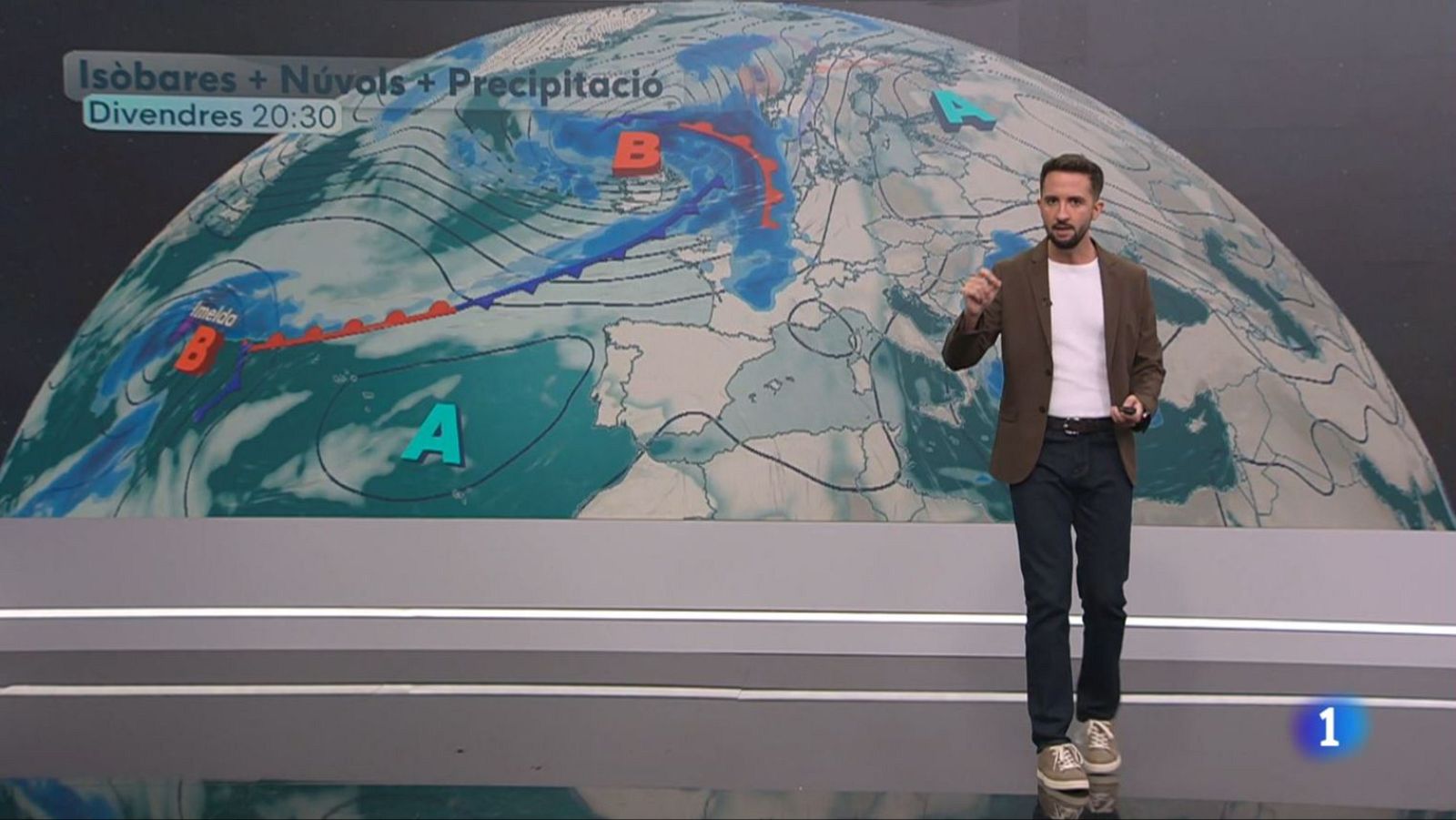 El Temps amb Sergi Loras a RTVE Catalunya - El temps | Veure