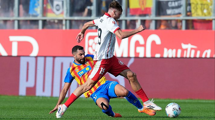 Resúmenes de LaLiga - Girona FC - Valencia CF: resumen del partido de la 8ª jornada de Primera