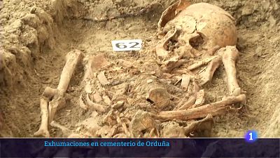 Tercera campa�a de exhumaciones en el cementerio de Ordu�a (Bizkaia) | Ver ahora