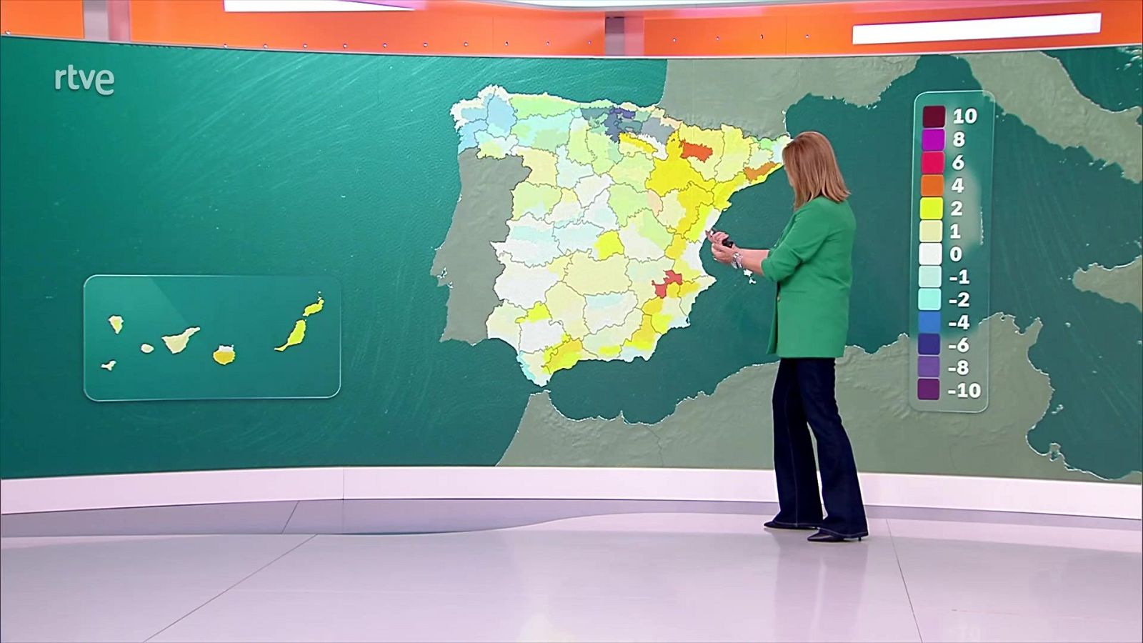 Máximas en aumento en el interior peninsular, acusado en el alto Ebro y Cantábrico interior. - El tiempo | Ver
