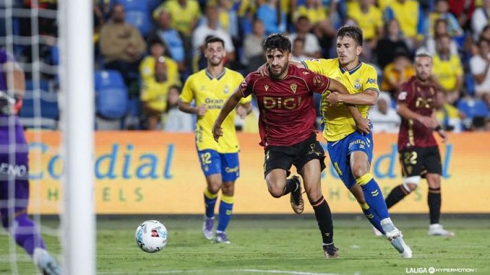 Resúmenes de LaLiga - Las Palmas - Cádiz: resumen del partido de la 8ª jornada de Segunda