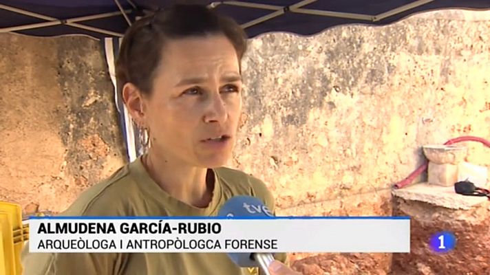 Informatiu Balear - Hallan restos humanos y un pozo durante la excavación en Alaró (Mallorca)